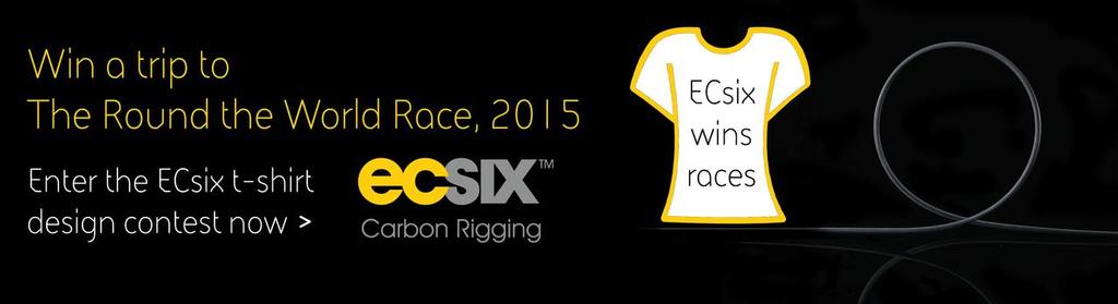 Win a trip for two to a Round the World Race stop-over port of your choice by entering the ECsix T-Shirt design Contest © Southern Spars